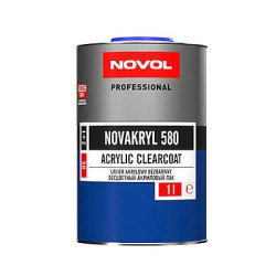 NOVOL Бесцветный акриловый лак Novakryl 580 1,0л + 0,5л отв.