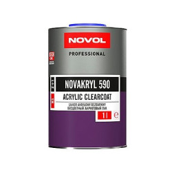 Novol Бесцветный акриловый лак NOVAKRYL 590 1л + 0,5отв.