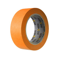 BOOMER лента маскирующая BM-8020/25 оранжевая до 90С 25мм*40м