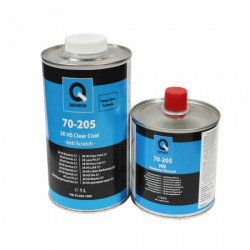 Прозрачный лак HS Q-refinish Q70-205 2K AS 2:1 1л