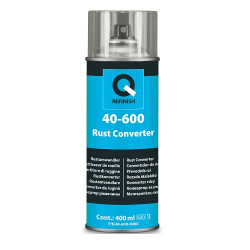 Q-Refinish 40-600 Преобразователь ржавчины Rust Converter на эпоксидной смоле, в аэрозоле 400мл.