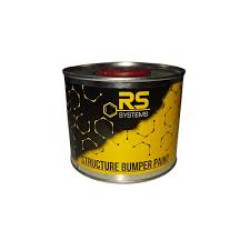 RS SYSTEMS структурная бамперная краска 1К черная 0.45л